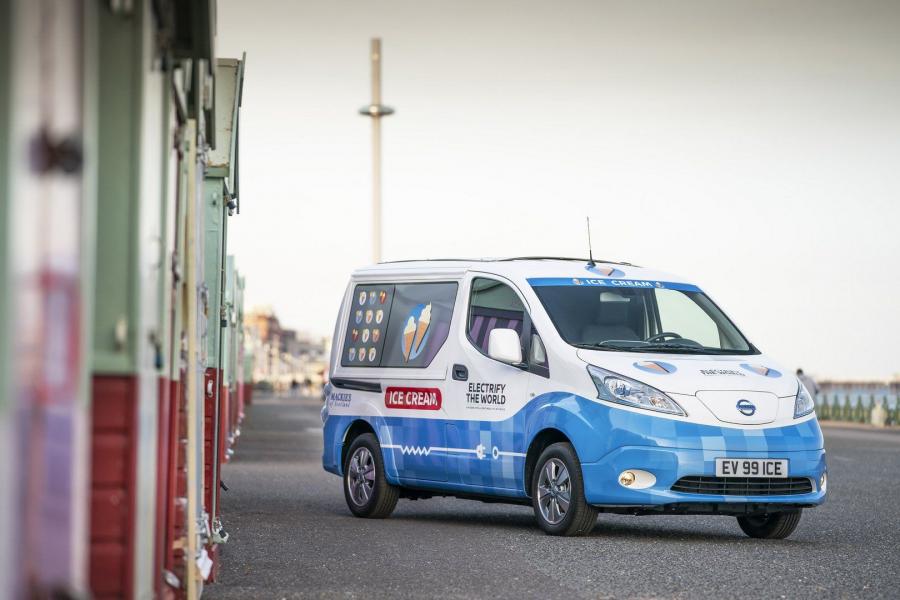  Nissan e-NV200 Ice Cream Concept 2019 года  (фото 1 из 25)